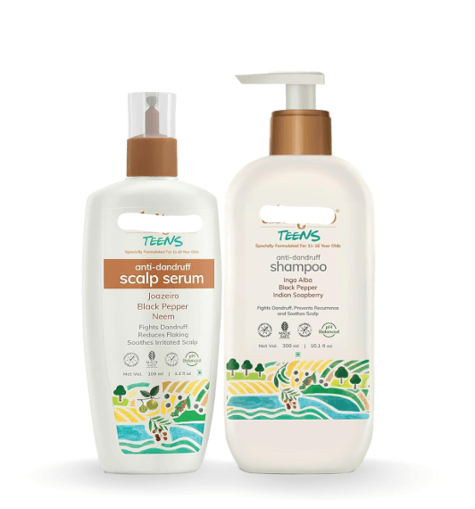 Teens Anti dandruff Shampoo and Scalp Serum Combo gallery image