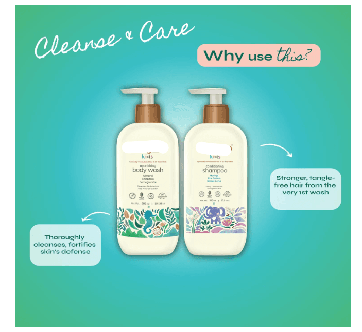 Vegan Nourishing Body Wash for Kids
