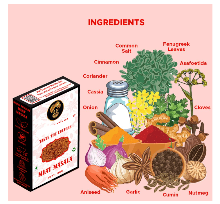Traditional Meat Masala Pack of Two