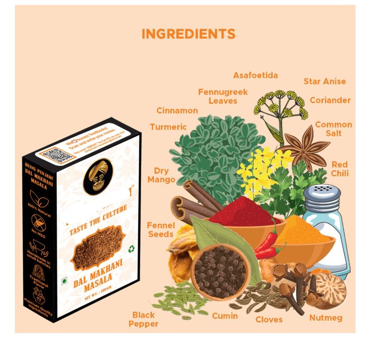 Dal Makhani Masala Pack of Two