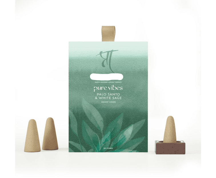 Palo Santo And White Sage Dhoop Cones