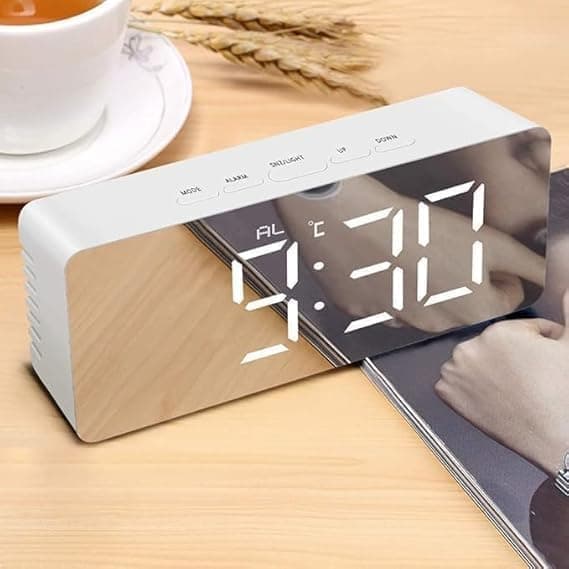 Mirror Alarm Clocks for Bedroom gallery image