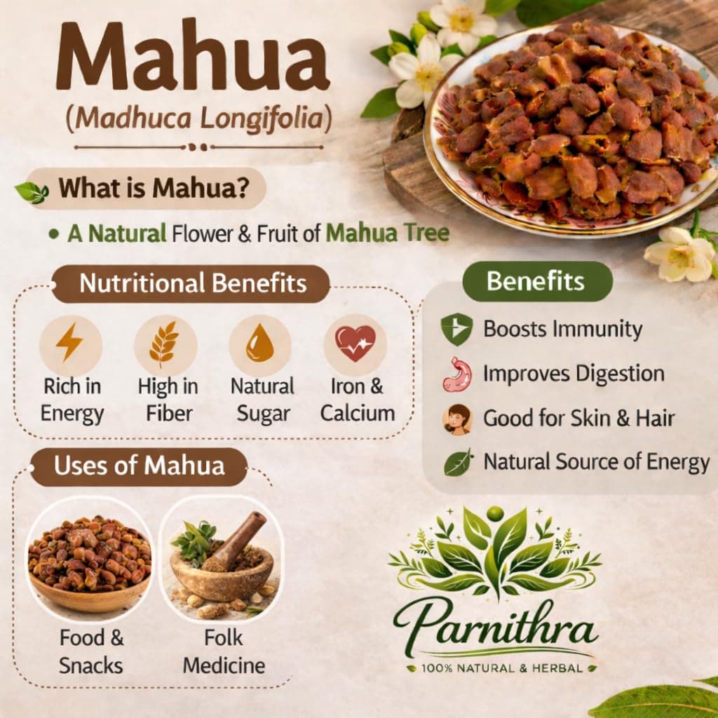 Natural Mahua Dry Flower 250g gallery image