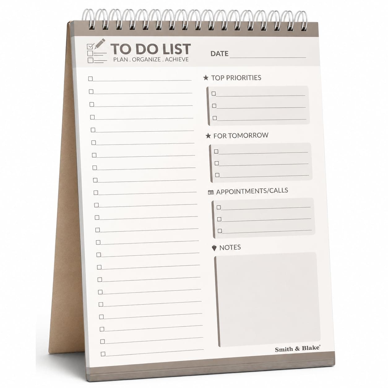 To Do List Spiral Pad Pack Of 1