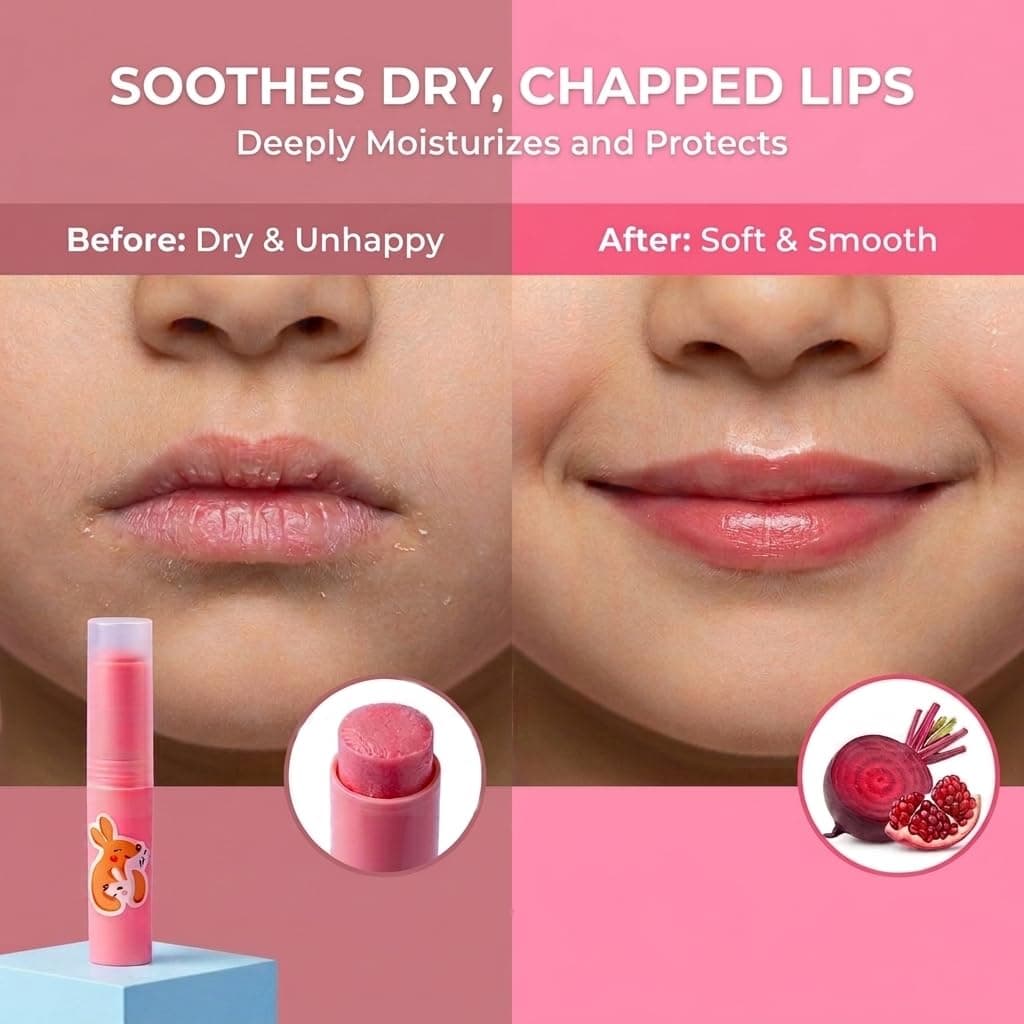 Beetroot Lip Balm for Kids gallery image