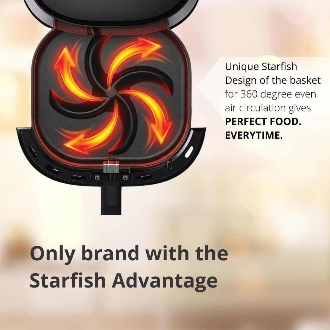 Air Fryer with touch panel gallery image