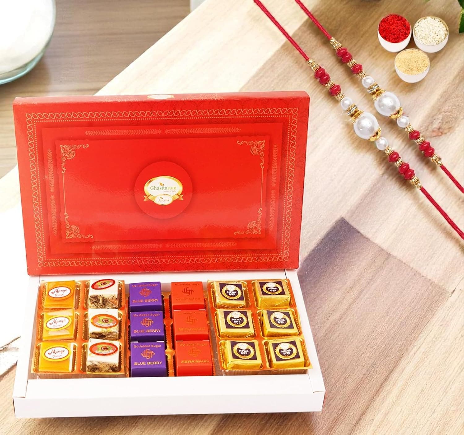 Jaiccha Gifts Rakhi Sweets