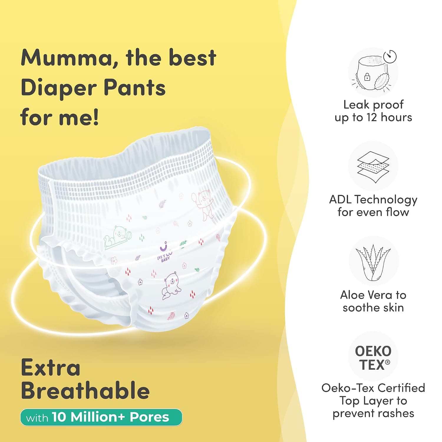Baby Diaper Pants M gallery image