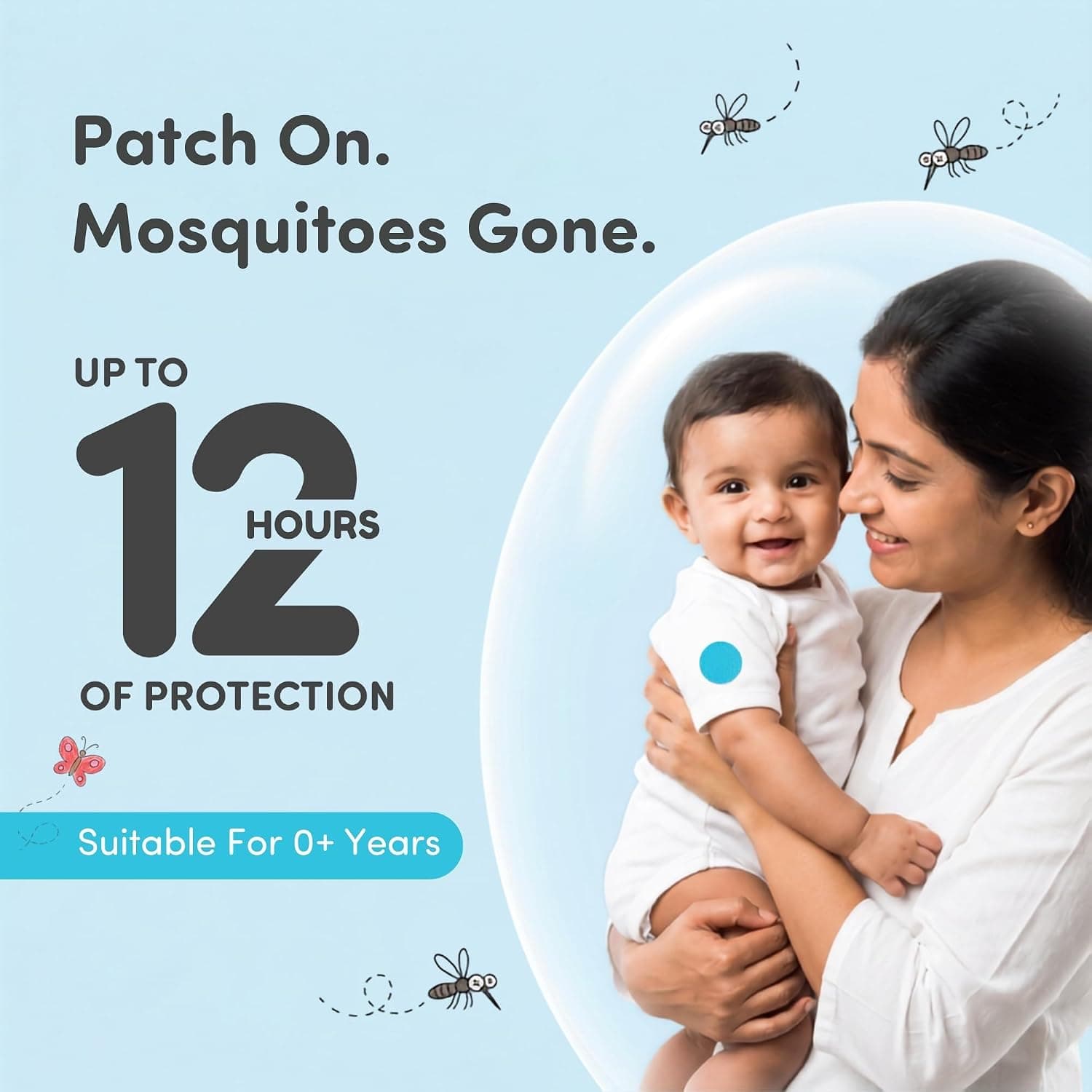 Natural Mosquito Repellent Patches gallery image