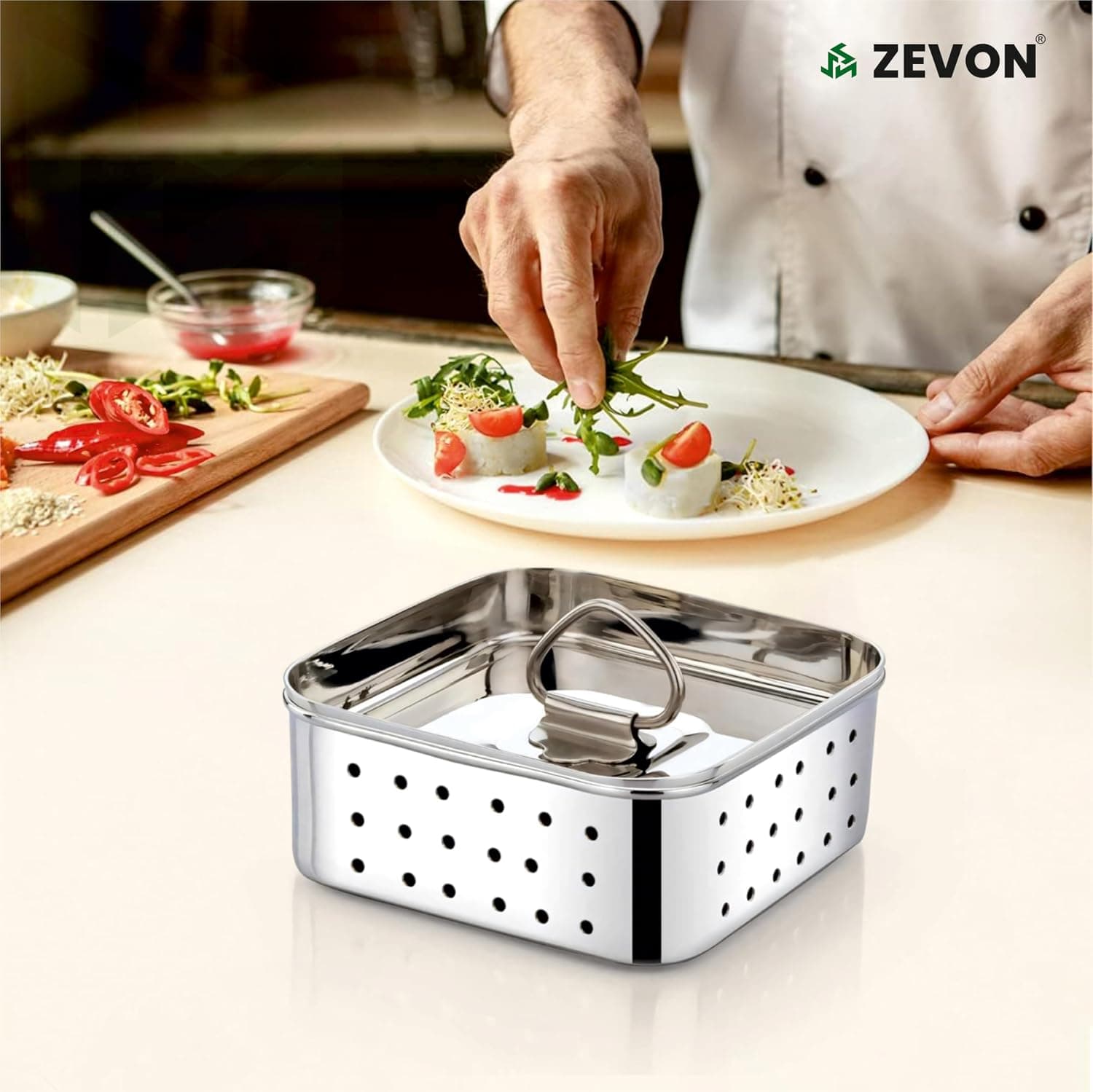 Steel Paneer Maker gallery image