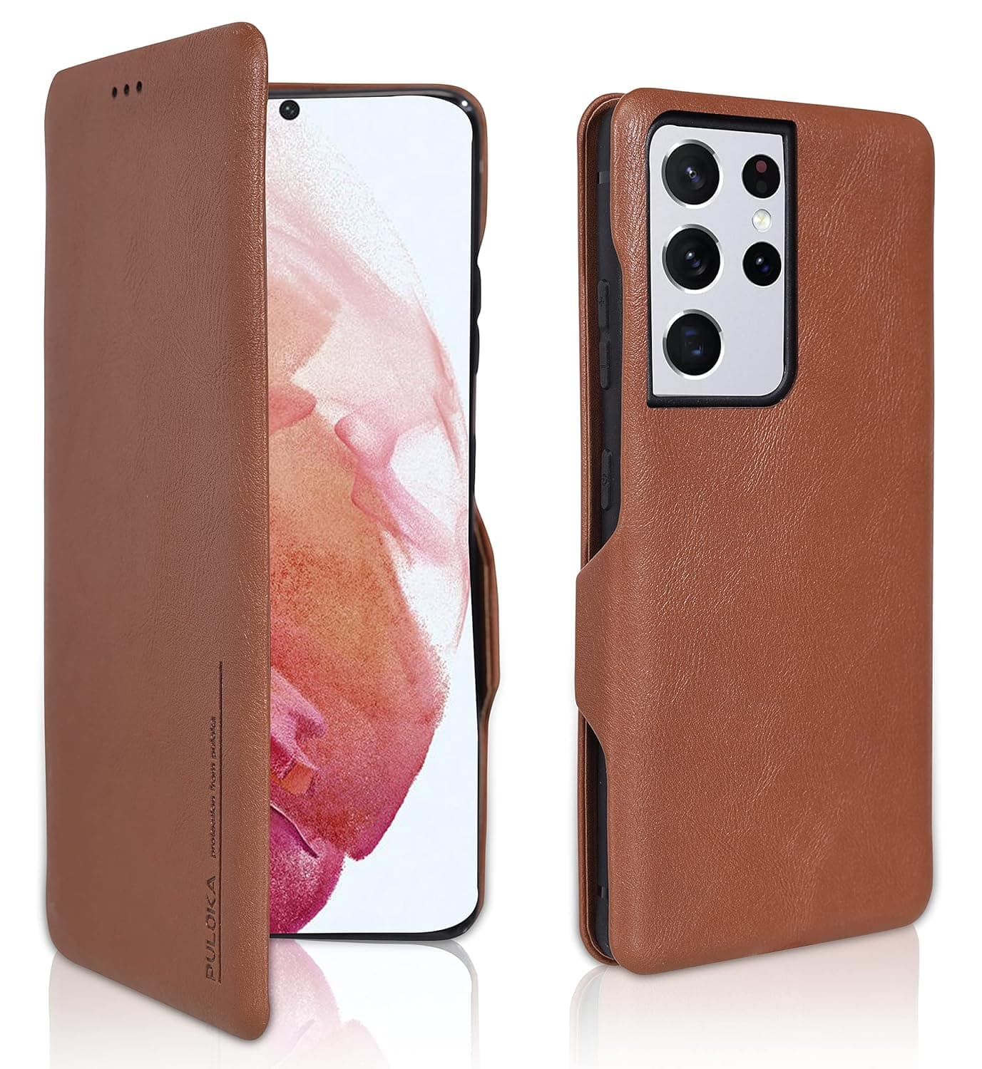 FLIP Leather Phone Cover S24 ULTRA